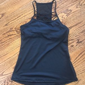 Kyodan Black Racerback Workout Tank